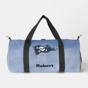 Personalized Pirate Flag Custom Duffle Bag