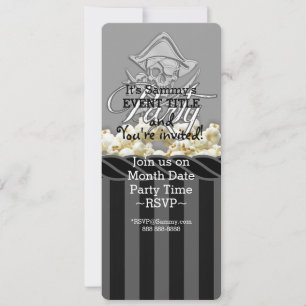Personalized Pirate Party Invitation