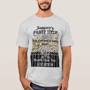Personalized Pirate Party T-Shirt