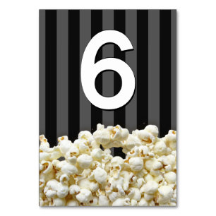 Personalized Pirate Party Table Number