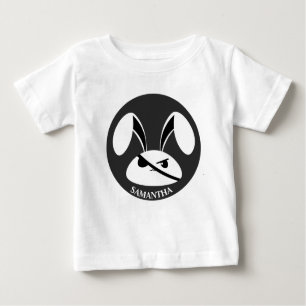 Personalized Pirate Rabbit Baby T-Shirt