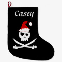 Personalized Pirate Santa