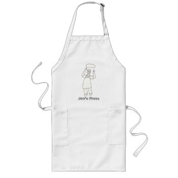 Personalized Pizza Chef Aprons by Cherylsart at Zazzle