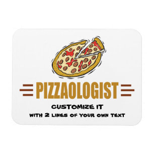 Personalized Pizza Magnet
