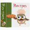 Personalized Pizza Owl Recipe Binder