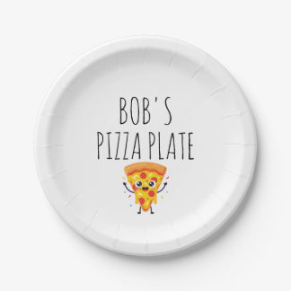 Personalized Pizza Plate