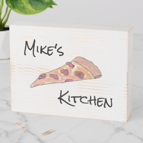 Personalized Pizza Sign