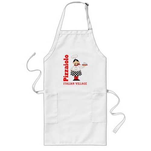 Personalized Pizzaiolo Pizza Chef Long Apron