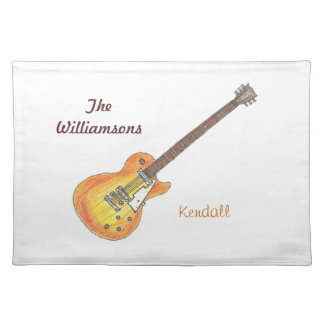 Personalized Placemat - Music Family
