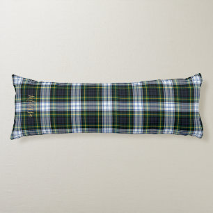 Personalized Plaid Clan Gordon Rustic Tartan Body Pillow