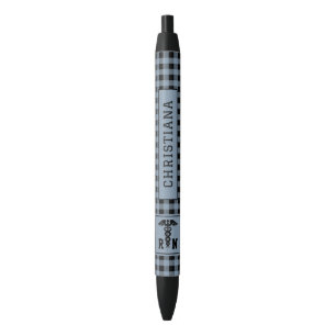 Personalized Plaid Pattern RN Registered Nurse Pen