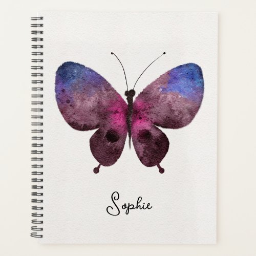 Personalized planner _ butterfly