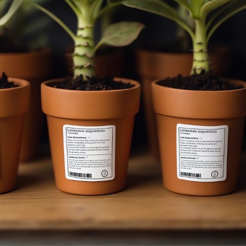 Personalized Plant Care Customizable Plant Label