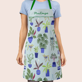 Personalized Plant Gardening Apron