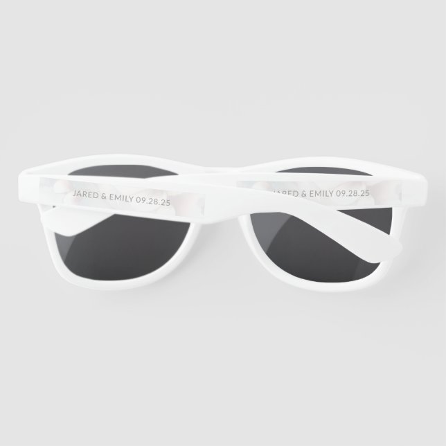 Personalized Plastic Sunglasses (Back)