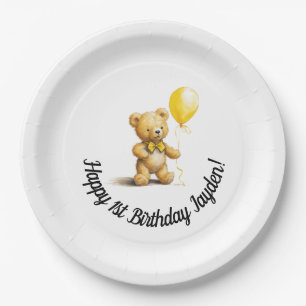 Personalized Plates, for Birthday, Baby Shower,  Paper Plates