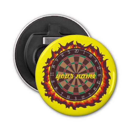 Personalized Player Darts Bottle Opener