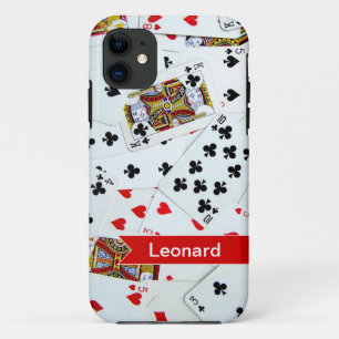 Personalized Playing Cards Games iphone cover