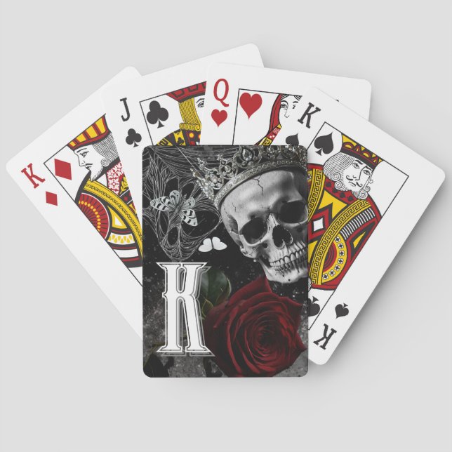 Personalized Playing Cards Haunting Adeline Zade M (Back)