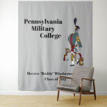 Personalized PMC Cadet Tapestry