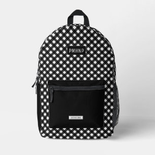 Personalized PMHNP Psychiatric Mental Health Nurse Printed Backpack