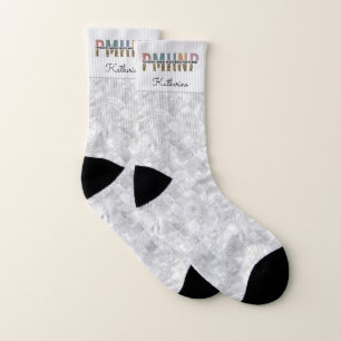 Personalized PMHNP Psychiatric Mental Health Nurse Socks