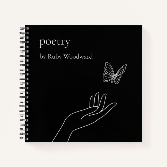 Personalized poetry notebook (Front)