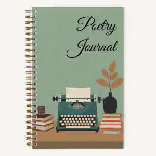 Personalized Poetry Notebook Journal