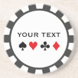 Personalized Poker Chip Coasters at Zazzle