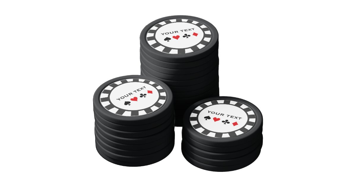 Personalized Poker Chips Zazzle