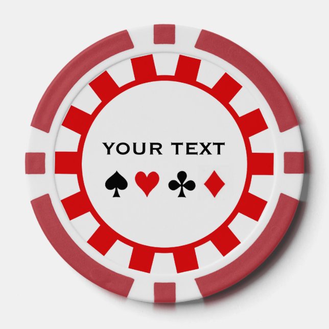 Personalized Poker Chips (Front)