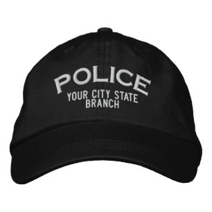 Personalized Police Hat