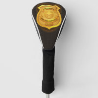 Personalized Police Officer Sheriff Cop NAME Badge