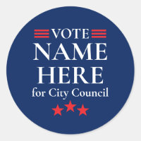 Personalized Political Election Campaign Candidate