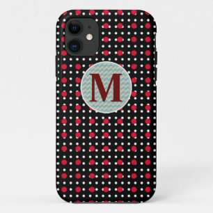 personalized polka dots iPhone 11 case