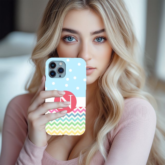 Personalized Polka Zag iPhone Case (Polka Zag iPhone Case)