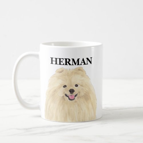 Personalized Pomeranian Coffee Mug