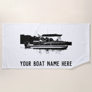 boat beach towels pontoon boat gifts on zazzle boat beach towels pontoon boat gifts on zazzle