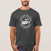 Personalized Pontoon Boat Owners Distressed Style