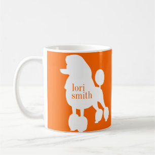 Personalized Poodle coffee mug