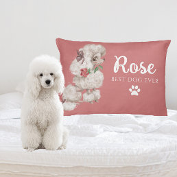 Personalized Poodle Dog Bed