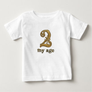 Personalized Pooh Watercolor First Birthday Baby T T-Shirt