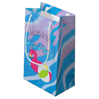 Personalized Pool Party Favor Bags