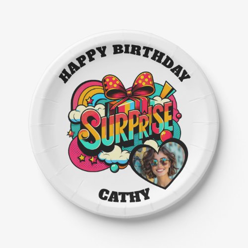 Personalized Pop Art Retro Birthday Photo
