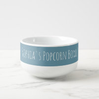 Personalized Popcorn Bowl