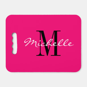 Personalized portable soft stadium seat cushion