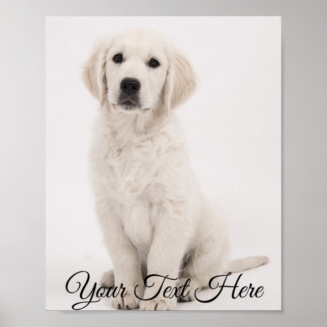 Personalized Portrait Poster Photo Print (Front)