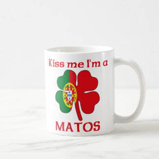 Personalized Portuguese Kiss Me I'm Matos Coffee Mug