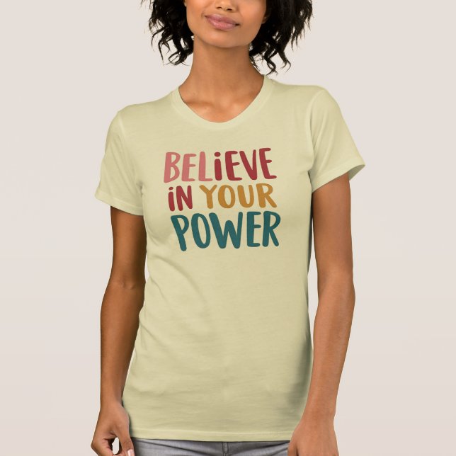 Personalized Positive Message T-shirt (Front)