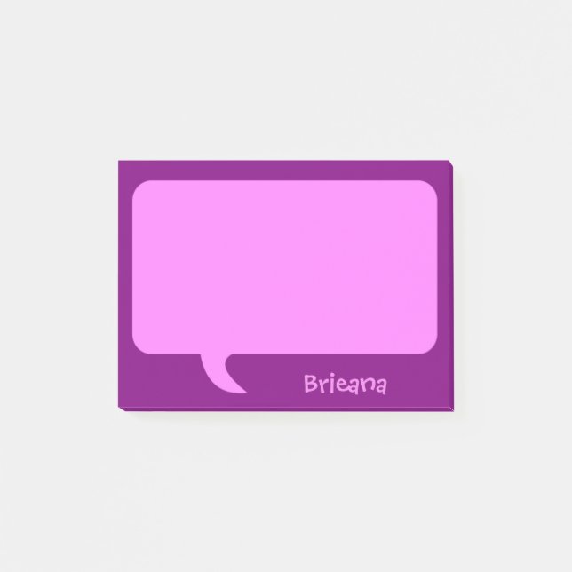 Personalized Post-it Notes (Front)